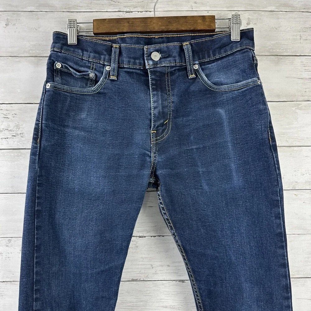 Levis 512 Slim Tapered Jeans Mens 30x32 blue denim‎ (measures 30x29)